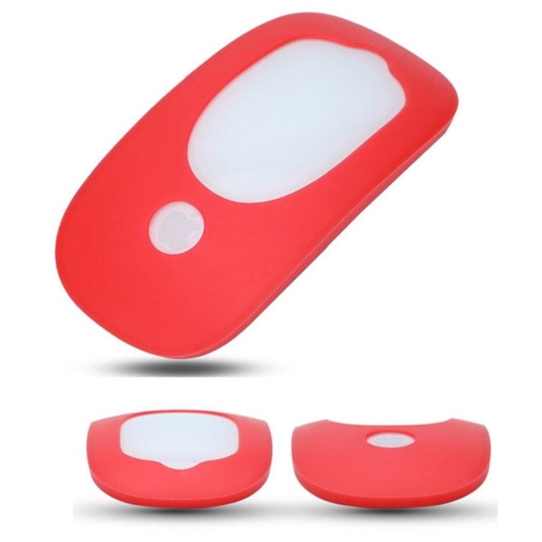 Apple Magic Mouse 2 / Mouse 1 silicone cover - Red Röd