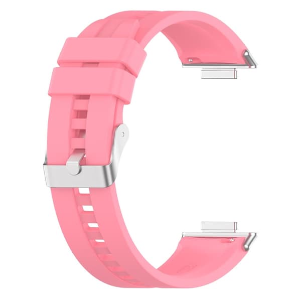 Huawei Watch Fit 2 klokkerem i silikon - Rosa Pink