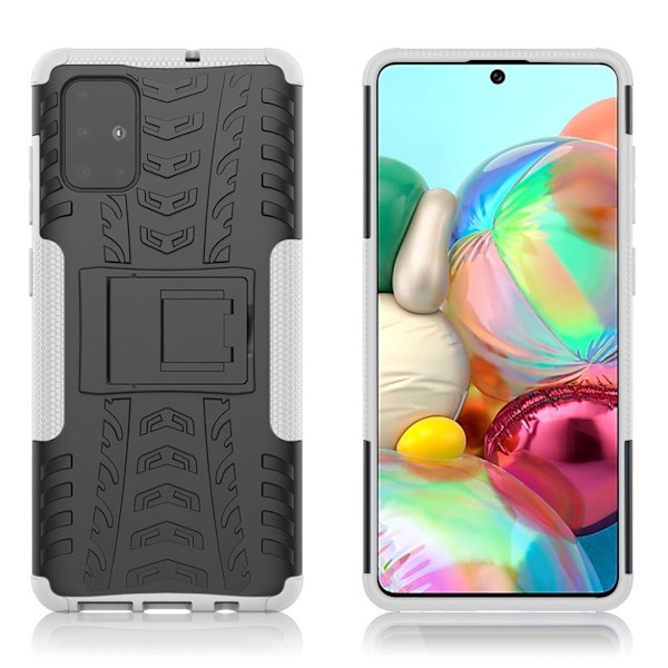 Offroad deksel - Samsung Galaxy A71 - Hvit White