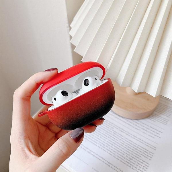 Huawei FreeBuds Pro 2 etui i gradientfarve - Rød / Sort Red