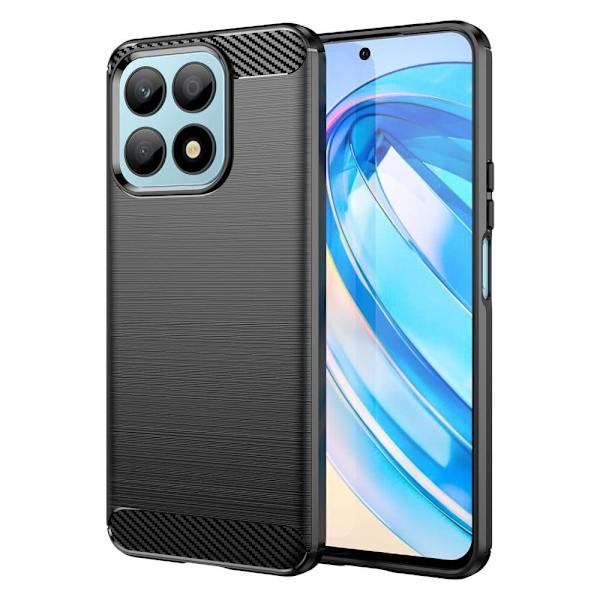 Carbon Flex Suojakotelo Honor X8a - Musta Black