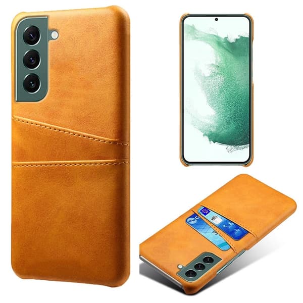 Dual Card Samsung Galaxy S24 Plus kotelot - Oranssi Orange