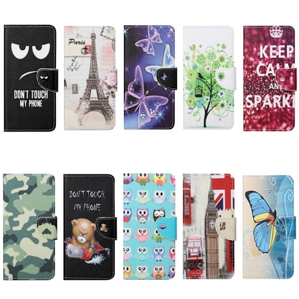 Wonderland Motorola Moto G40 Fusion / G60 Flip etui - Clock tower Multicolor