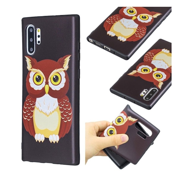Imagine Samsung Galax Note 10  Pro kuoret - Ruskea Pöllö Brown