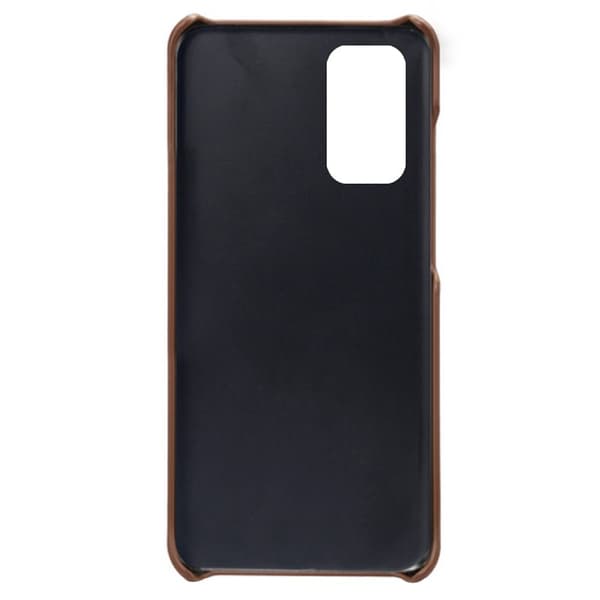 Dual Card Etui Samsung Galaxy M52 5G - Brun Brown