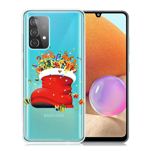 Juletaske til Samsung Galaxy A32 - Julestrømpe Red