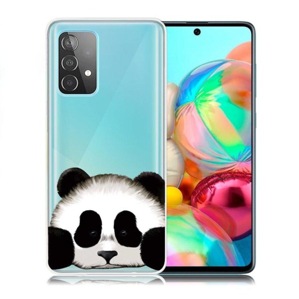 Deco Samsung Galaxy A72 5G kotelot - Panda White