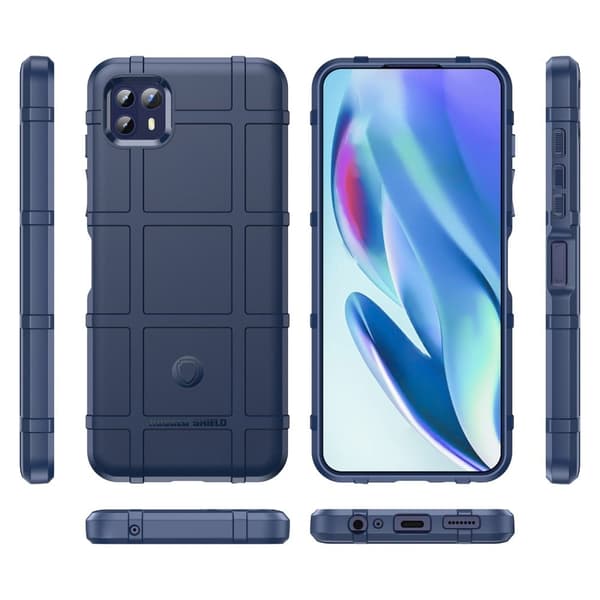Rugged Shield Motorola Moto G50 5G skal - Blå Blå