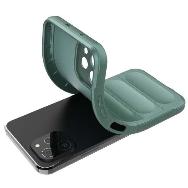 Mjukt greppformat Huawei Nova Y61 skal - Grön Grön
