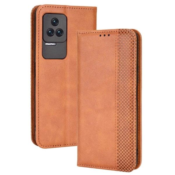 Bofink Vintage läder Xiaomi Redmi K50 / Xiaomi Redmi K50 Pro fodral - Brun Brun