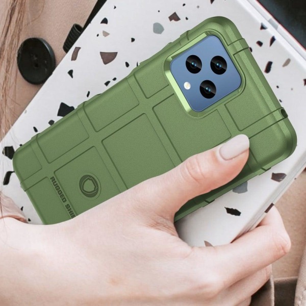 Rugged Shield Etui T-mobile Revvl 6 - Grøn Green