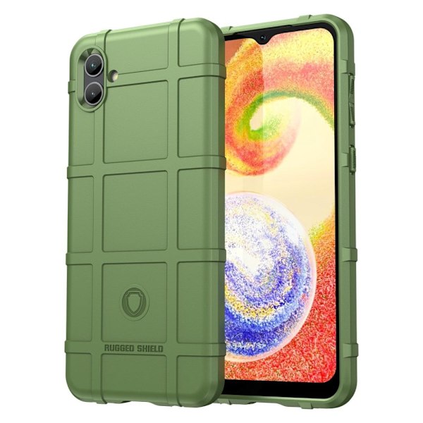 Rugged Shield Suojakotelo Samsung Galaxy A04 - Vihreä Green