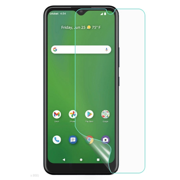 Ultra Clear LCD Screen Protector for Cricket Ovation 3 Transparent