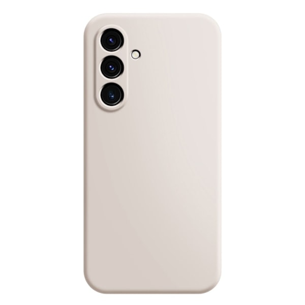 Skråt gummicover mod fald til Samsung Galaxy A54 - Beige White