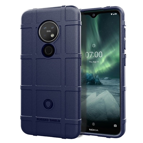 Rugged Shield Nokia 7.2 skal - Blå Blå