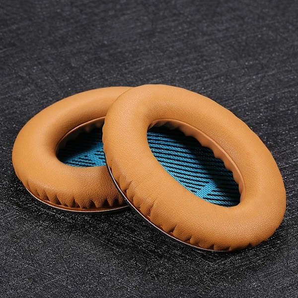 Bose QuietComfort 25 15 QC2 QC15 AE2 AE2I AE2W QC25 nahkainen korvatyyny - Ruskea Brown
