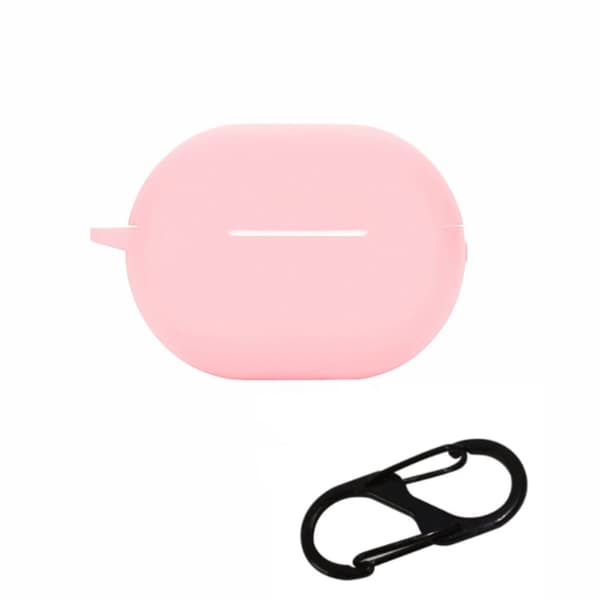 Huawei FreeBuds Pro 2 silikonfodral med spänne - Rosa Rosa