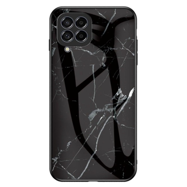 Fantasy Marble Samsung Galaxy M33 5G cover - Sort Marmor Black