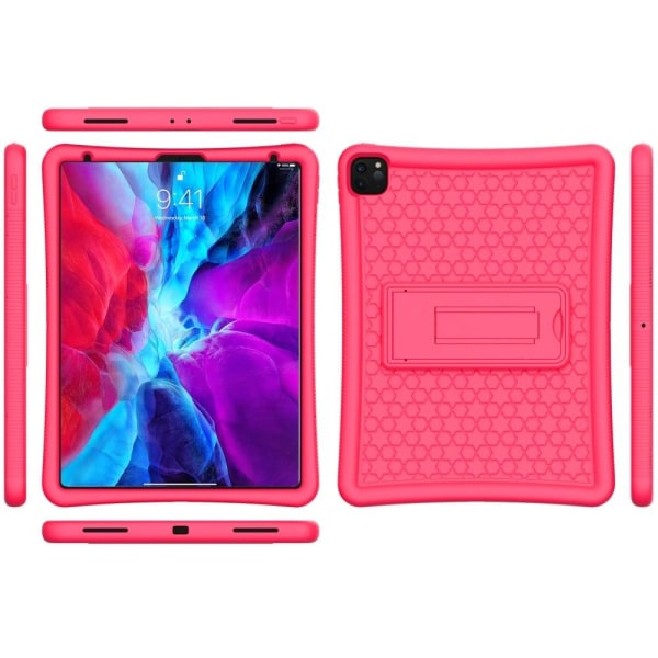 iPad Pro 12.9 (2021) / (2020) unique protection silicone cover - Rosa