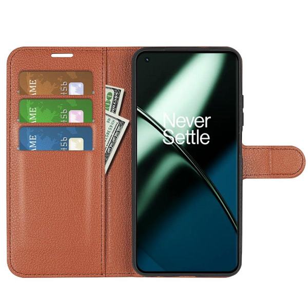 Classic OnePlus 11 Läppäkotelo - Ruskea Brown