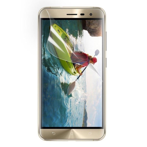 3-Pakkaus Kirkas LCD Asus Zenfone 3 ZE552KL Näytön Suojakalvo Transparent