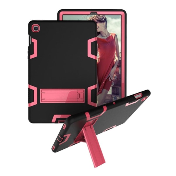 Samsung Galaxy Tab S5e stötsäkert hybridfodral - Svart / Ros Rosa