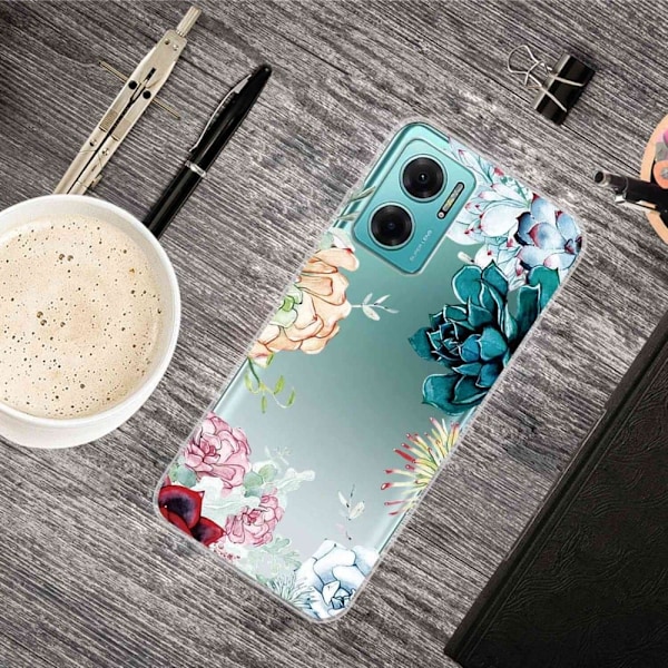 Deco Xiaomi Redmi Note 11E kotelot - Kukka Multicolor