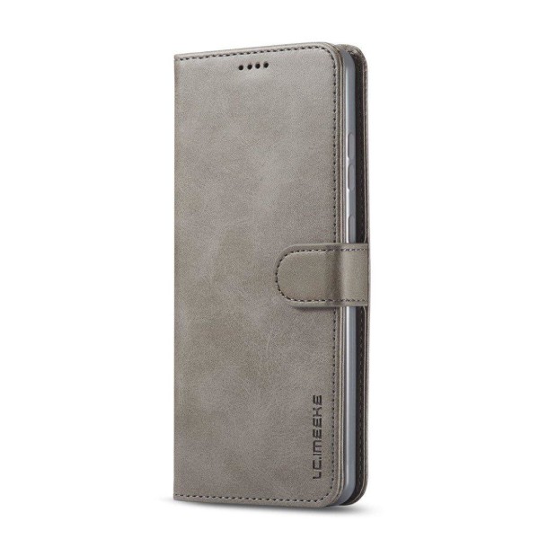 LC.IMEEKE Samsung Galaxy S20 Ultra Flip Etui - Grå Silver grey