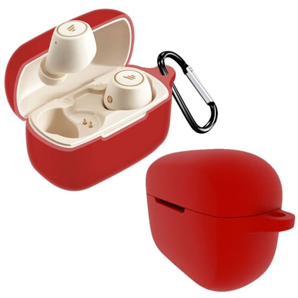 Edifier TWS1 Pro silikonikotelo soljella - Punainen Red