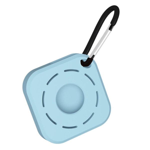 AirTags square silicone cover - Baby Blue Blå