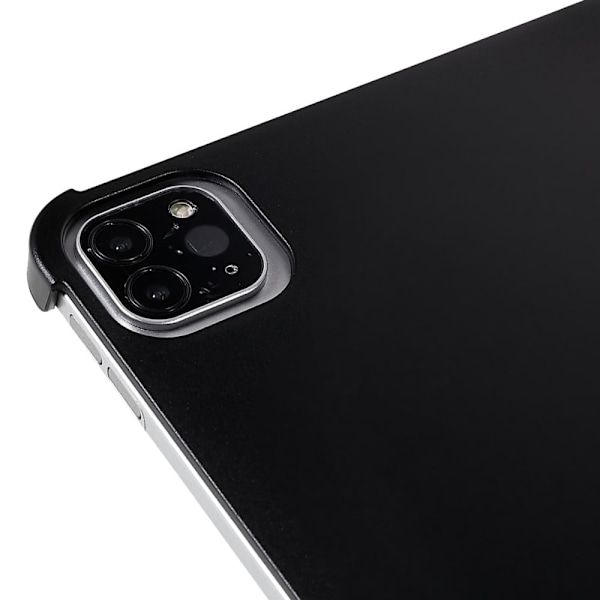 iPad Pro 12.9 (2022) / (2021) / (2020) yksivärinen suojus - Musta Black