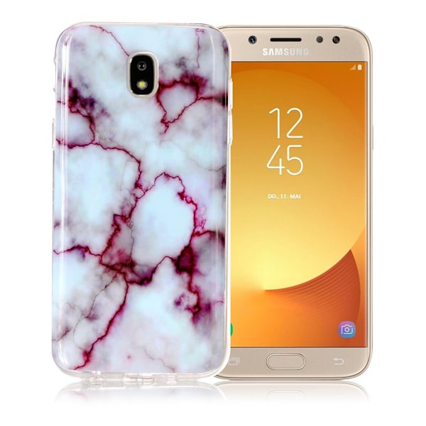 Marmormotiv Samsung Galaxy J5 (2017) skal - Ros Rosa