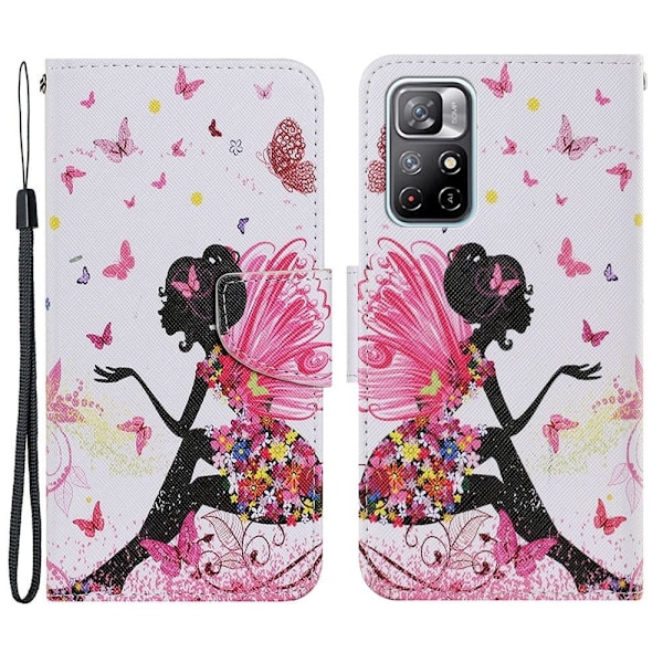Wonderland Xiaomi Redmi Note 11T 5G / Xiaomi Redmi Note 11S 5G fodral -Rosa Rosa