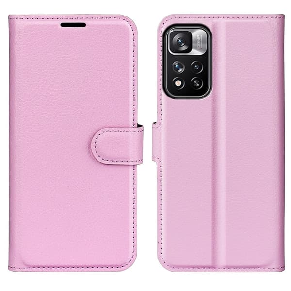 Classic Xiaomi Redmi Note 11 Pro Plus 5G fodral - Rosa Rosa