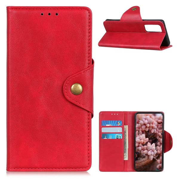 Alpha Samsung Galaxy M31s Flippetui - Rød Red