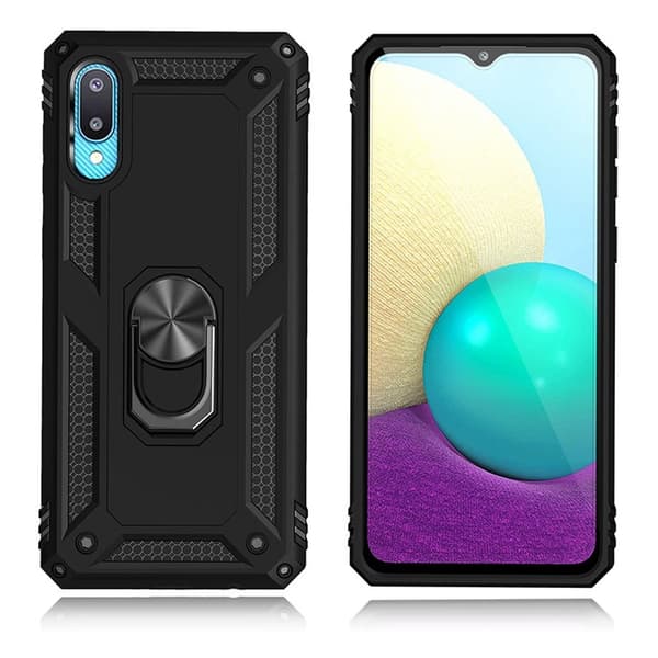 Bofink Combat Samsung Galaxy M02 / A02 Suojakotelo - Musta Black