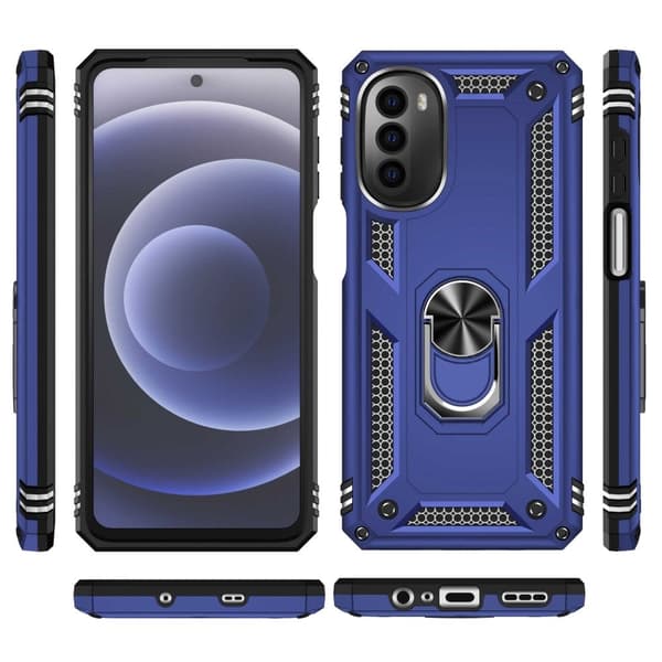 Bofink Combat Motorola Moto G52 Etui - Blå Blue