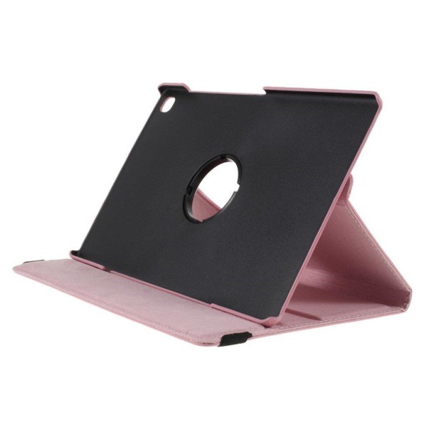 Samsung Galaxy Tab S5e litchi leather case - Pink Rosa