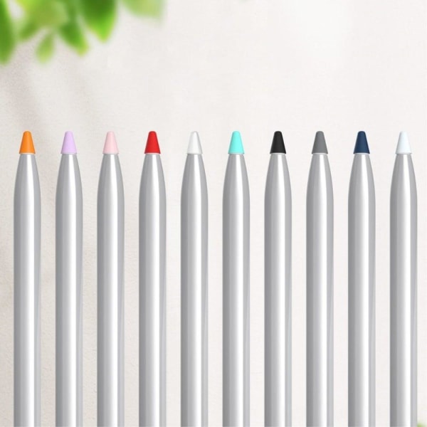 10 Pcs Huawei M-Pencil (2nd) silicone pen tip cover - White White