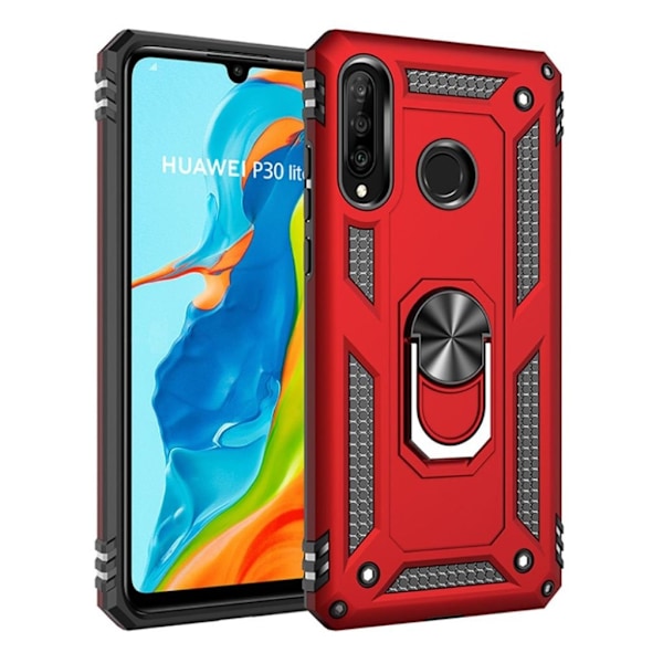 Bofink Combat Huawei P30 Lite deksel - Rød Red