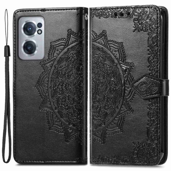 Mandala OnePlus Nord Ce 2 5g Flippetui - Svart Black