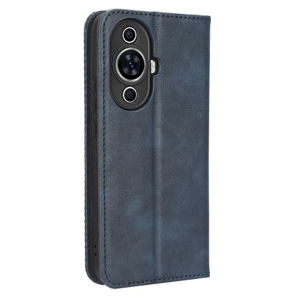 Bofink Vintage Huawei Nova 11 Ultra / 11 Pro Læder Etui - Blå Blue