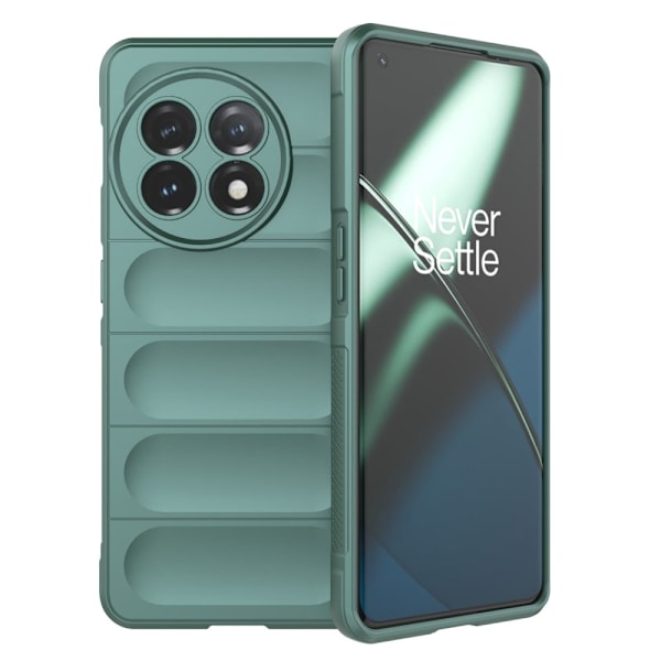 Mjukt greppformat OnePlus 11 skal - Grön Grön