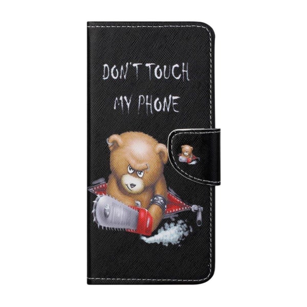 Wonderland Samsung Galaxy A32 Flip etui - Bjørn Black