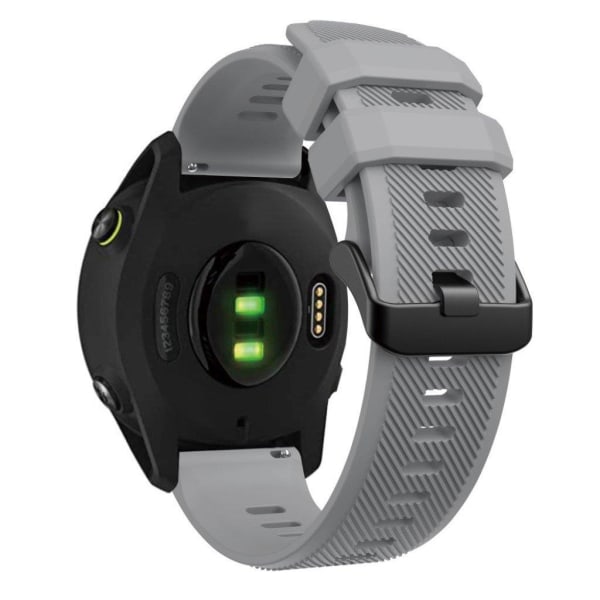 Garmin Forerunner 745 silikone-urrem - Grå Silver grey