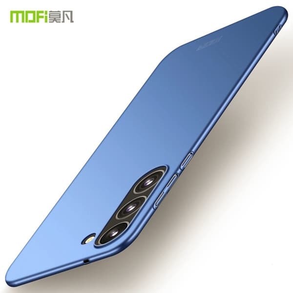 MOFI Samsung Galaxy S25 Plus slim shield kotelot - Sininen Blue