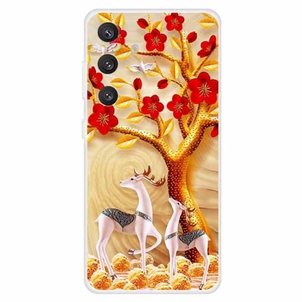 Imagine Samsung Galaxy S24 Plus cover - Sikahjort Gold