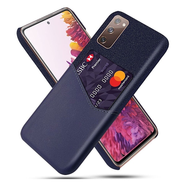 Bofink Samsung Galaxy S20 Fe 5g / S20 Fe Card Cover - Blå Blue