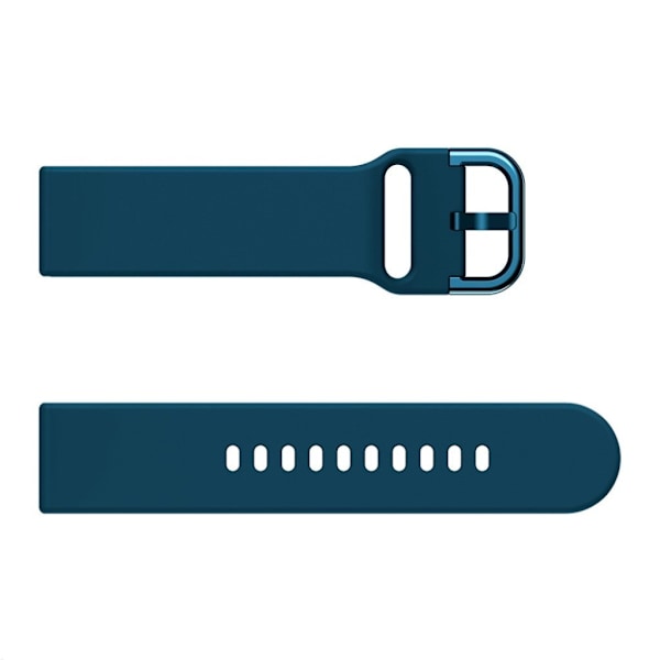 Samsung Galaxy Watch (46mm) klockarmband i silikon - Mörkblå Blå