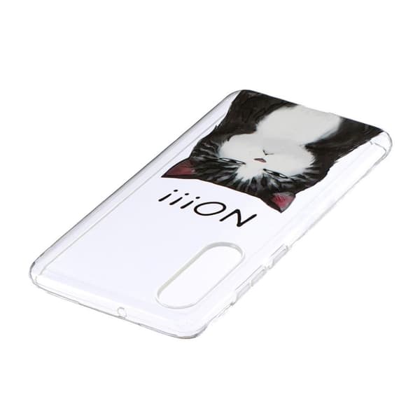 Huawei P30 Mykt Mønstret Etui - Sint Katt Multicolor